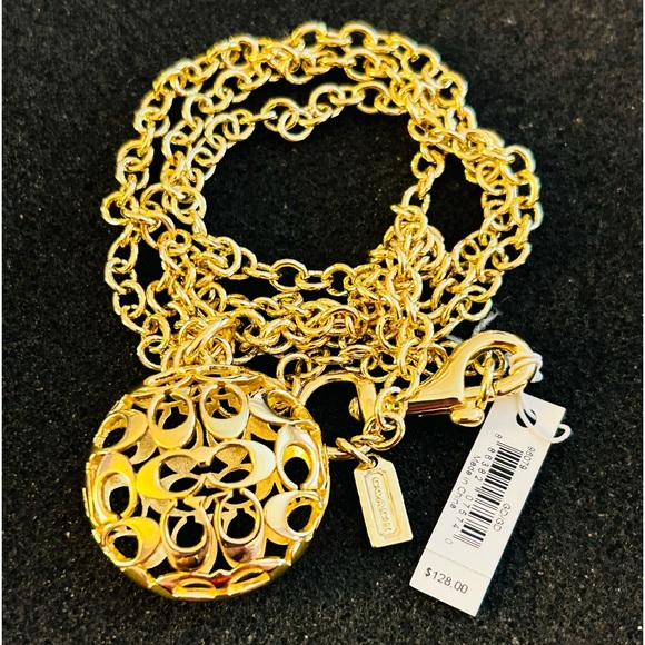 Coach Charm Necklace - Picture 1 of 7